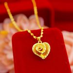 collar de oro para mujer