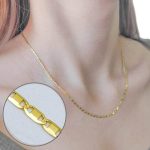 collar de oro para mujer