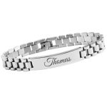 pulsera acero hombre