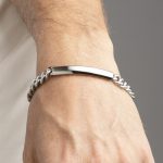 pulsera acero hombre