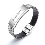 pulsera acero hombre