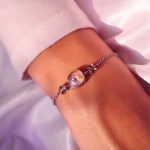 pulsera cuarzo rosa