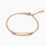 pulsera de oro para bebe