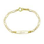 pulsera de oro para bebe