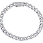pulsera oro blanco