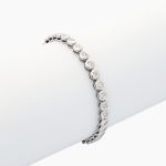 pulsera oro blanco