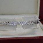 pulsera oro blanco mujer