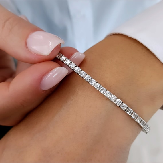 pulsera-oro-blanco-mujer-709pup-1.jpg pulsera oro blanco mujer - Imagen 1