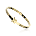 pulsera rigida oro