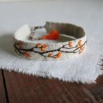 pulseras bordadas
