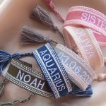 pulseras bordadas personalizadas