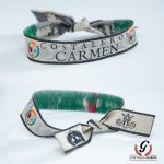 pulseras bordadas personalizadas