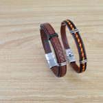 pulseras de cuero para hombre
