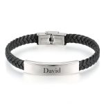 pulseras de cuero para hombre