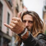 pulseras de cuero para hombre