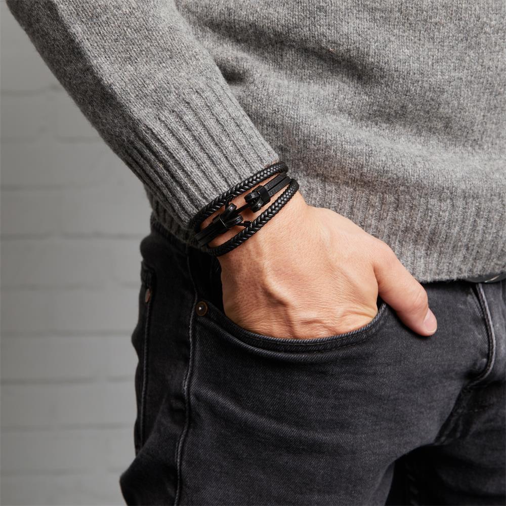 pulseras-de-cuero-para-hombre-651sln-1.jpg pulseras de cuero para hombre - Imagen 1