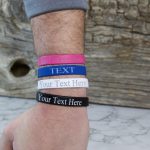 pulseras de goma personalizadas