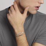 pulseras de plata para hombre