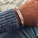 pulseras de plata para hombre