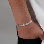 pulseras de plata para hombre