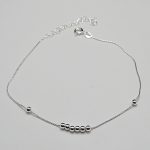 tobilleras de plata