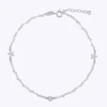 tobilleras de plata